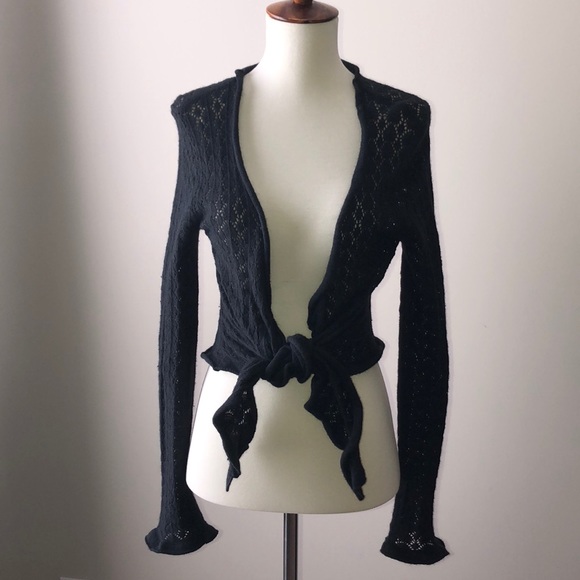 Express Sweaters - Express Cropped Cardigan